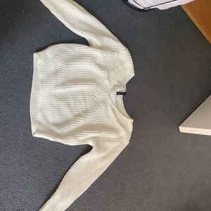 cropped sweater